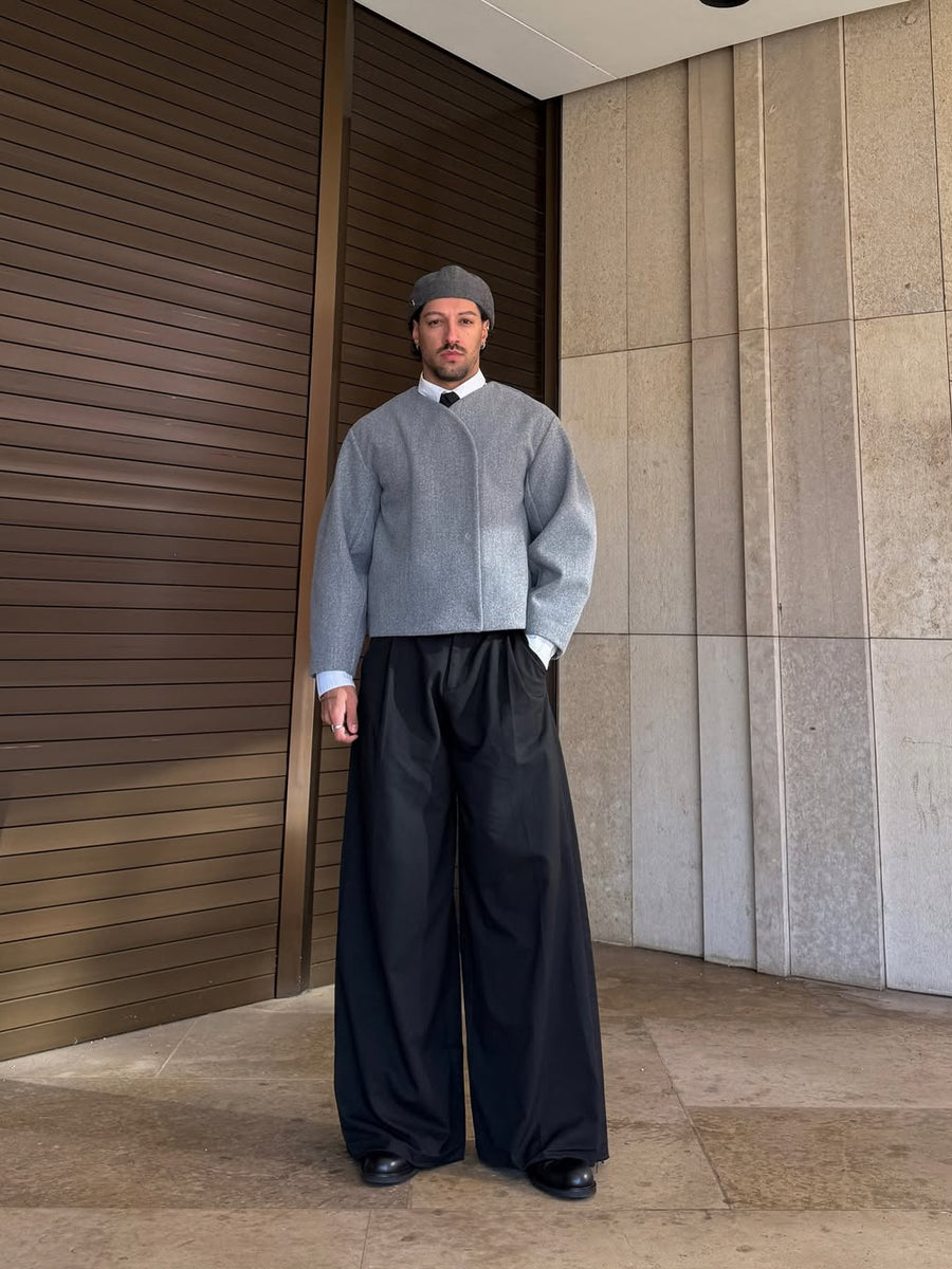 ARCHIVE_15 : OBLIQUE CROP JACKET