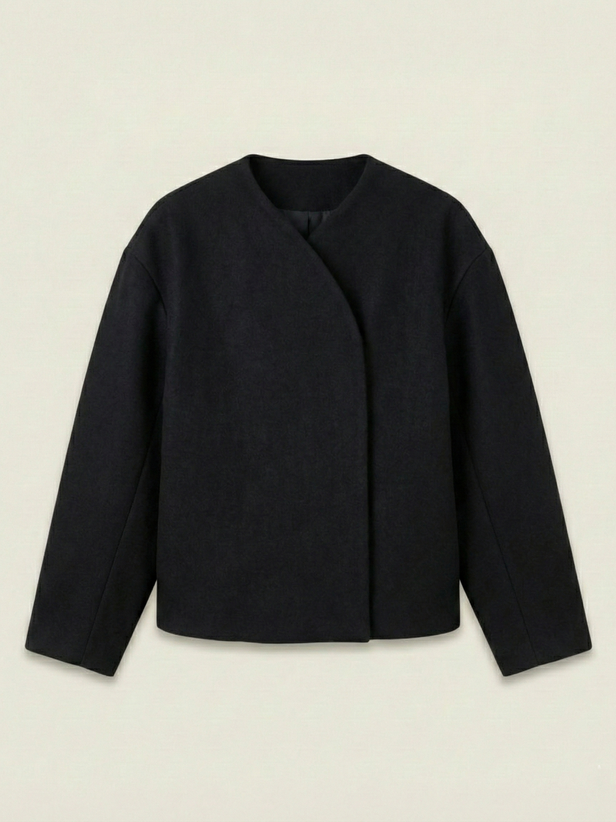 ARCHIVE_15 : OBLIQUE CROP JACKET