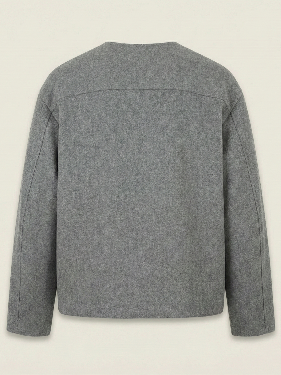 ARCHIVE_15 : OBLIQUE CROP JACKET