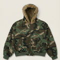 ARCHIVE_04 : REVERSIBLE CAMO FUR JACKET