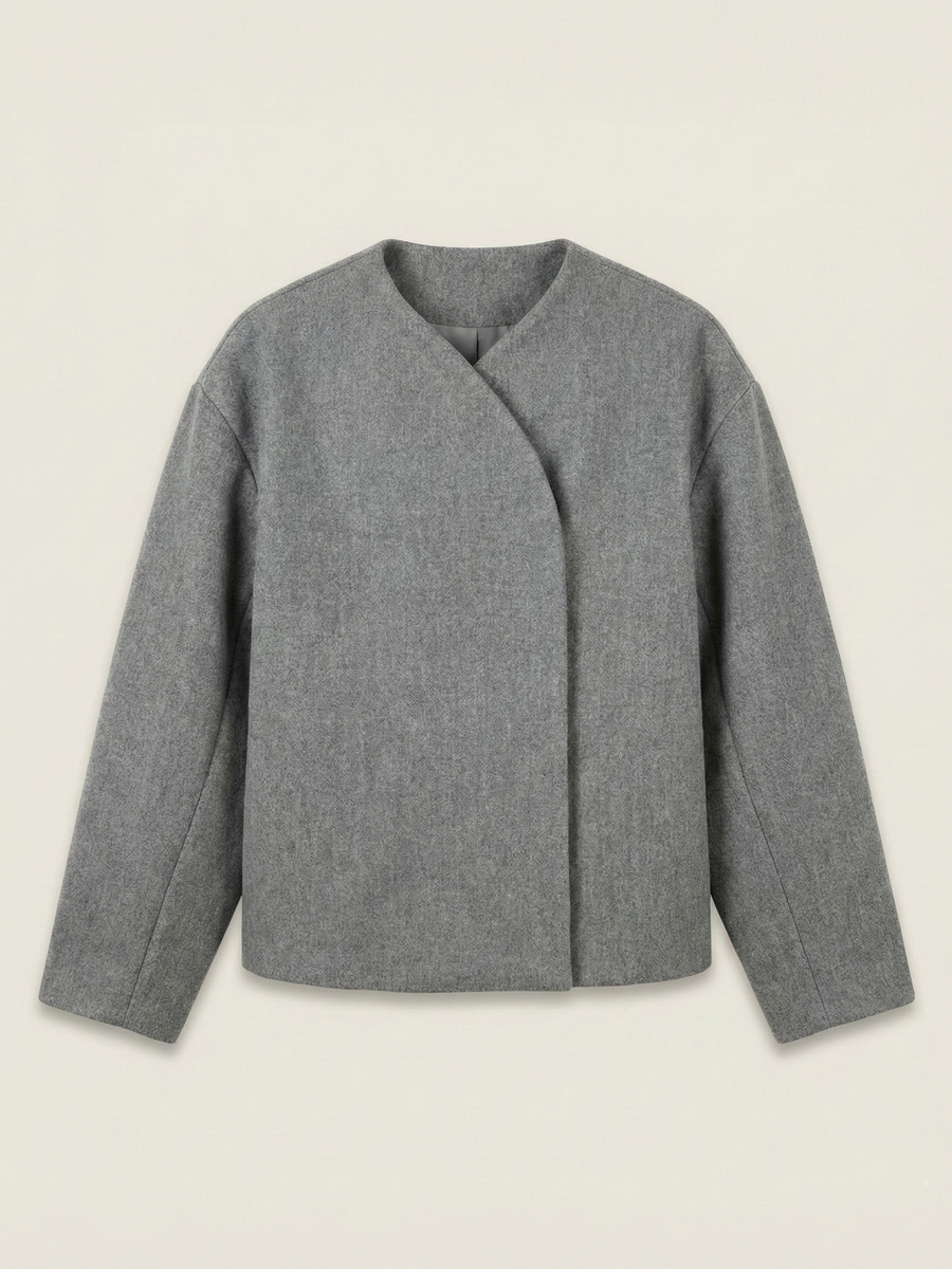 ARCHIVE_15 : OBLIQUE CROP JACKET