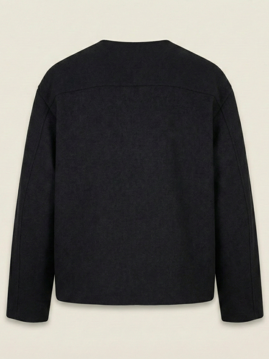 ARCHIVE_15 : OBLIQUE CROP JACKET
