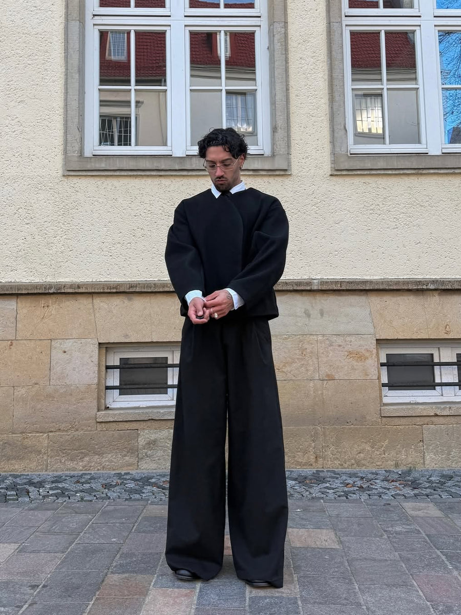 ARCHIVE_15 : OBLIQUE CROP JACKET